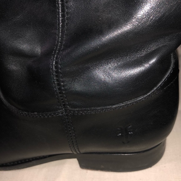 Black Frye leather boots 7.5 - Picture 4 of 5